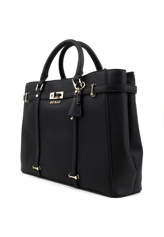 GUESS Emilee Borsa Socety Carryall Donna Black BG886223 - Sandrini Calzature e Abbigliamento