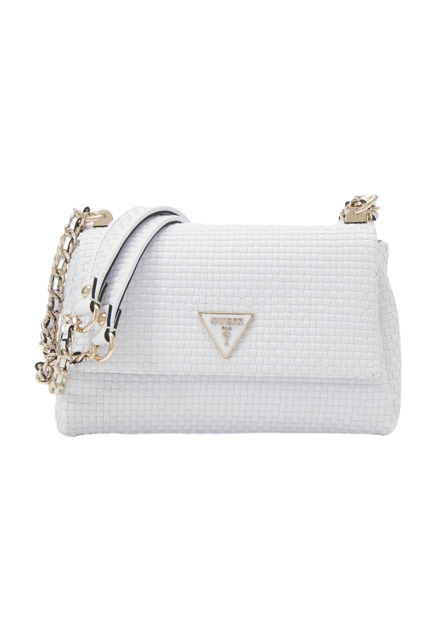 GUESS Etel Borsa Donna White WG921921 - Sandrini Calzature e Abbigliamento