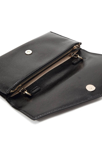 GUESS Ever Flap Clutch Pochette Black BG868770 - Sandrini Calzature e Abbigliamento