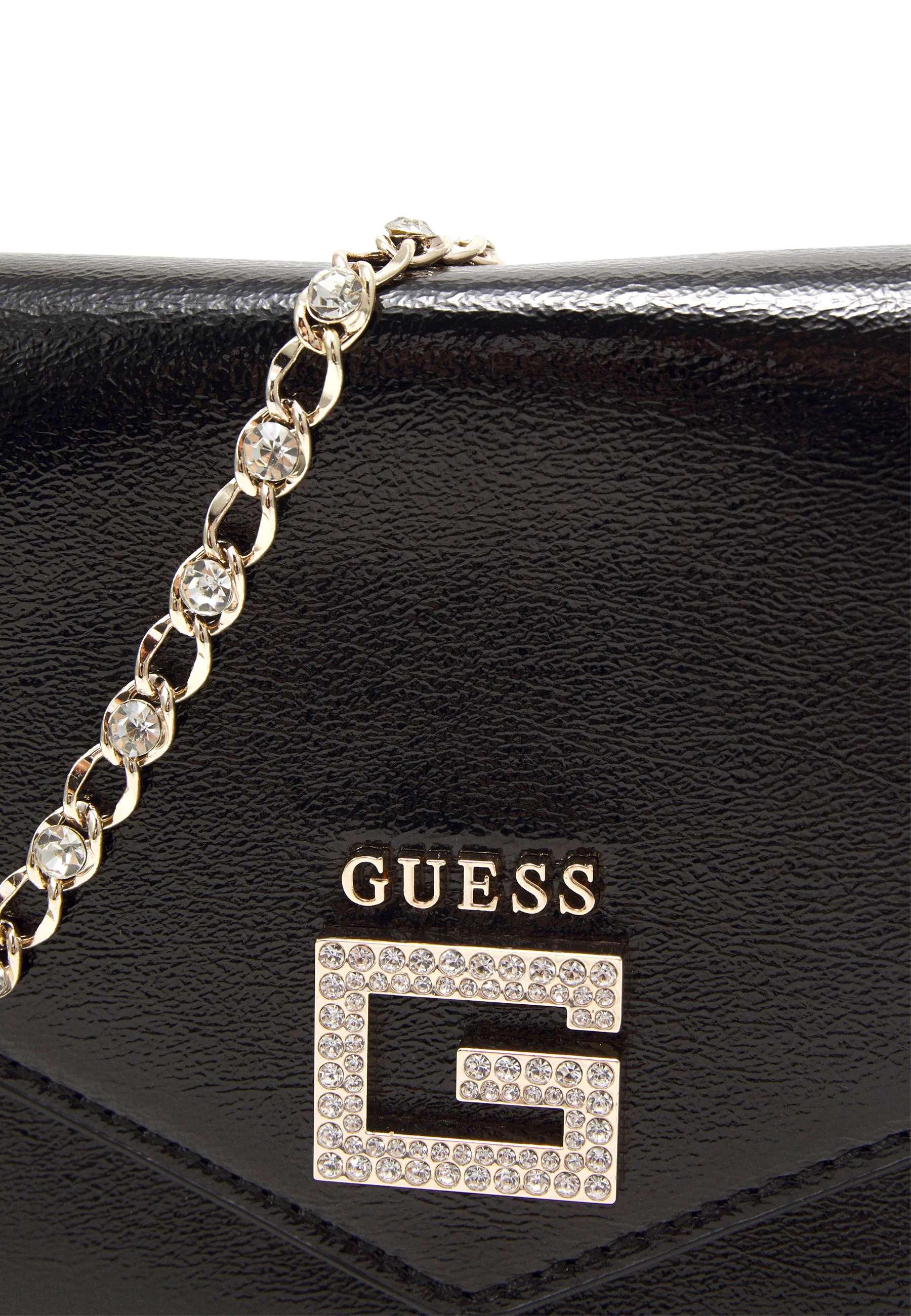 GUESS Ever Flap Clutch Pochette Black BG868770 - Sandrini Calzature e Abbigliamento