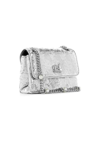 GUESS Ever Mini Borsa Tracolla Crossbody Silver SS868773 - Sandrini Calzature e Abbigliamento