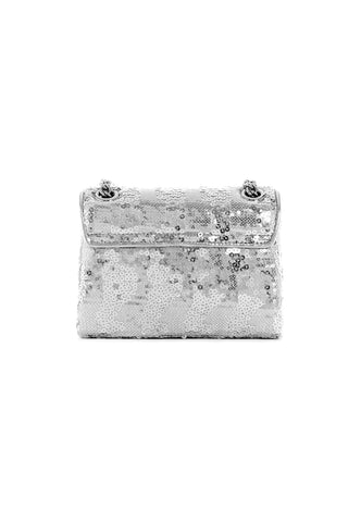 GUESS Ever Mini Borsa Tracolla Crossbody Silver SS868773 - Sandrini Calzature e Abbigliamento