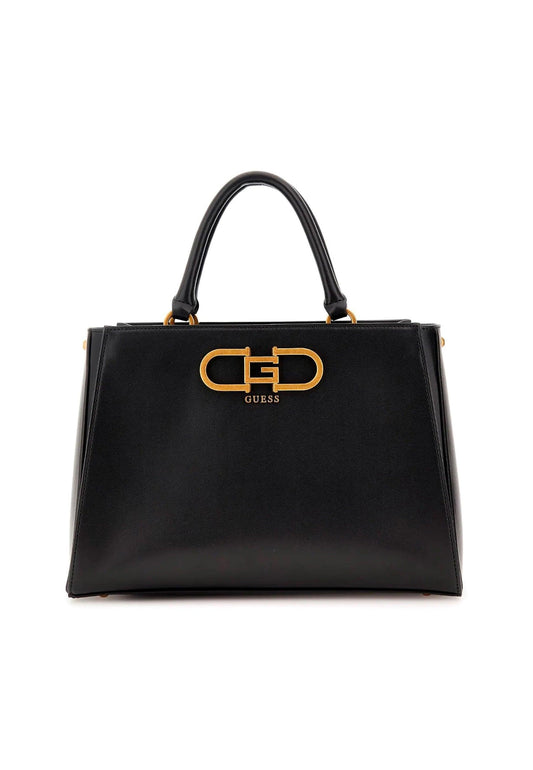 GUESS Fleet Borsa Girlfriend Satchel Black VB898206 - Sandrini Calzature e Abbigliamento