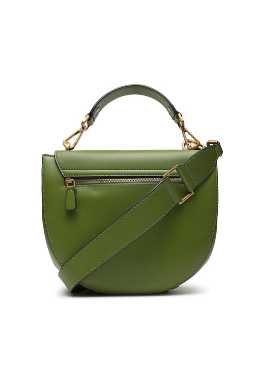 GUESS Fleet Borsa Saddle Bottle Green VB898220 - Sandrini Calzature e Abbigliamento