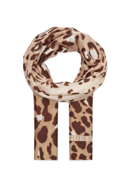 GUESS Foulard Donna Fantasia Natural AW5051POL03 - Sandrini Calzature e Abbigliamento