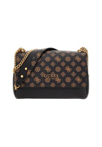 GUESS Fynna Borsa Tracolla Crossbody Mocha Logo VB899321 - Sandrini Calzature e Abbigliamento