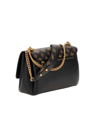 GUESS Fynna Borsa Tracolla Crossbody Mocha Logo VB899321 - Sandrini Calzature e Abbigliamento