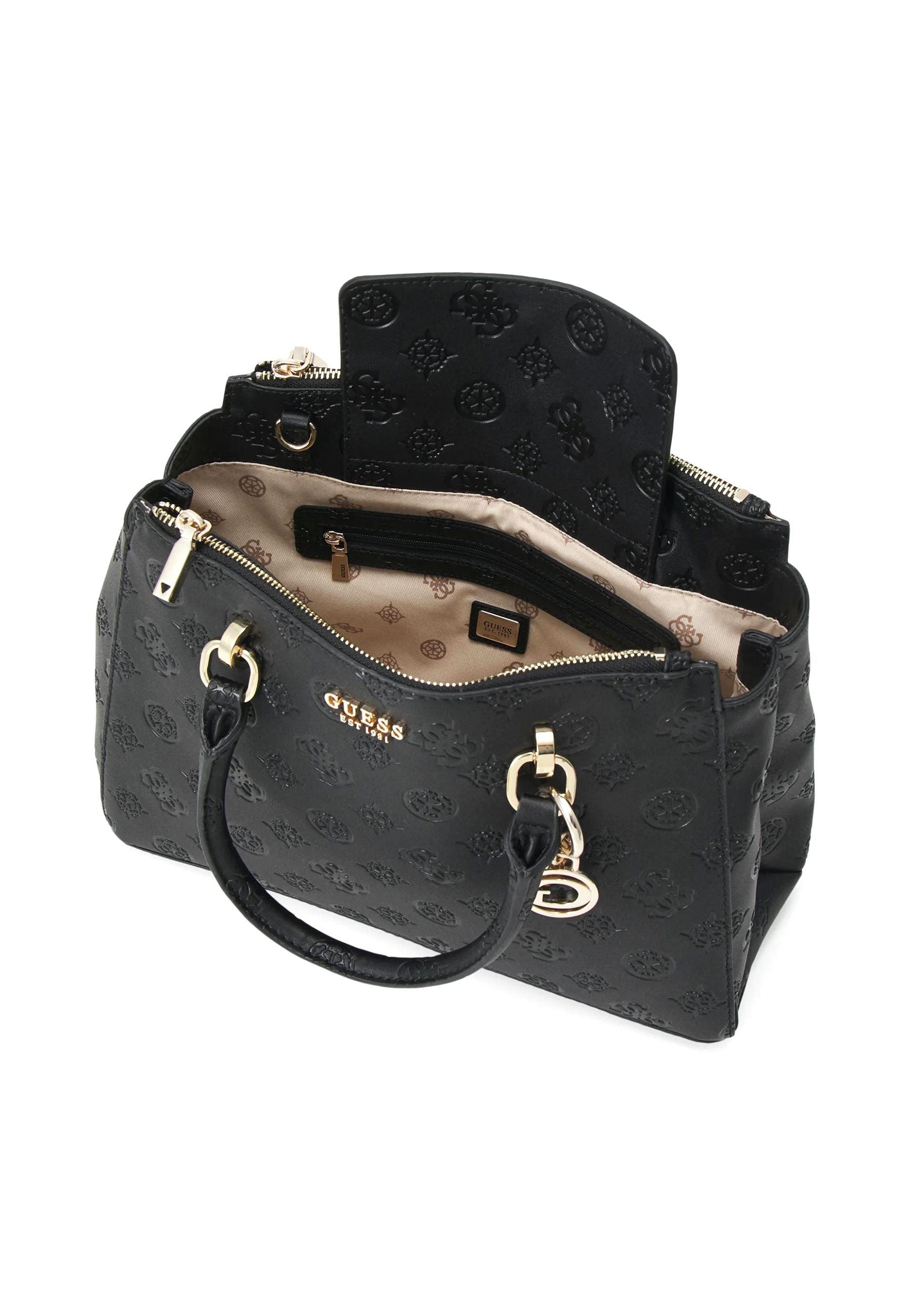 GUESS Galeria Borsa Satchel Black PG874706 - Sandrini Calzature e Abbigliamento