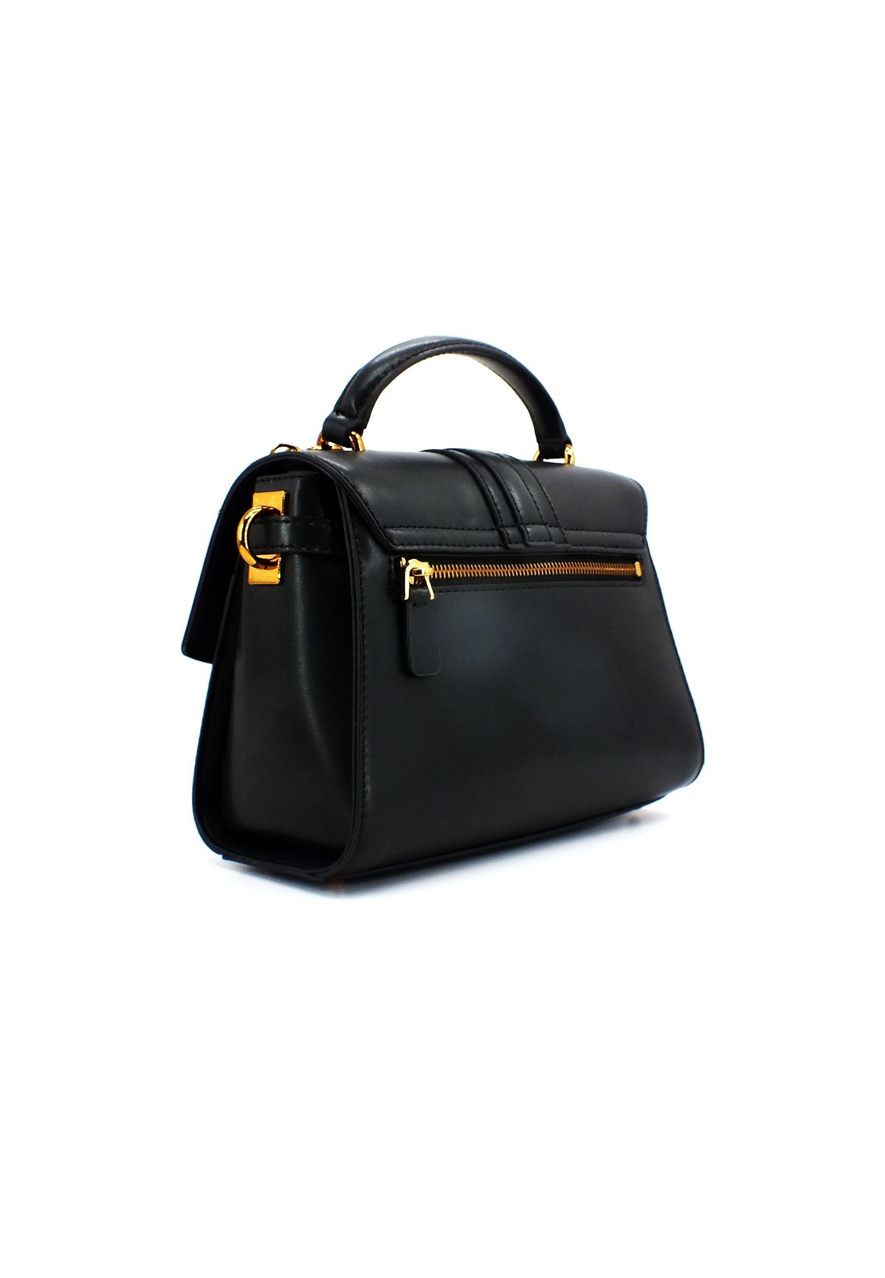 GUESS Ginevra Borsa Top Handle Black VZ873420 - Sandrini Calzature e Abbigliamento