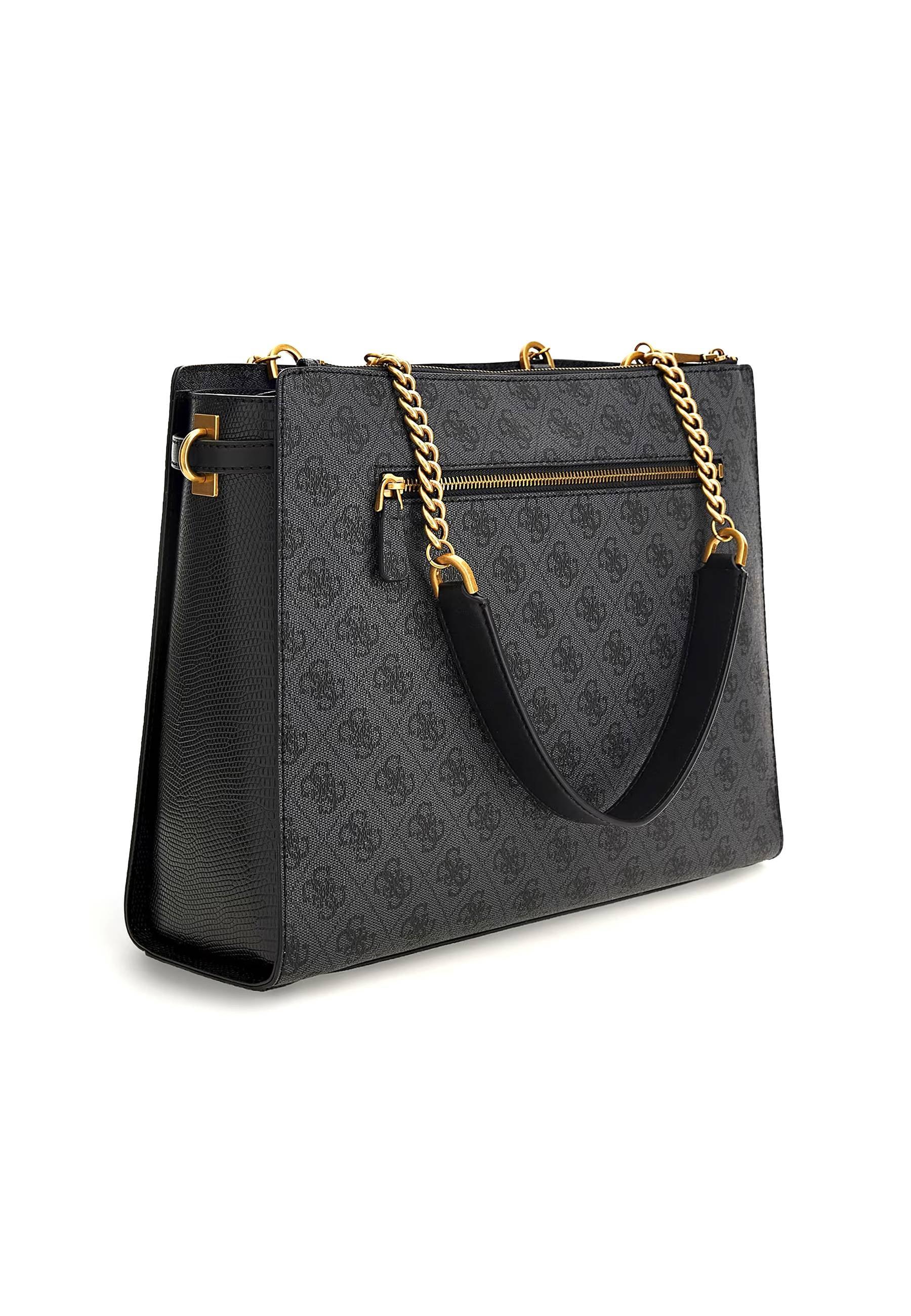 GUESS Ginevra Borsa Tote Coal Logo SB867523 - Sandrini Calzature e Abbigliamento