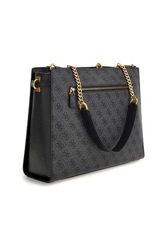 GUESS Ginevra Borsa Tote Coal Logo SB867523 - Sandrini Calzature e Abbigliamento