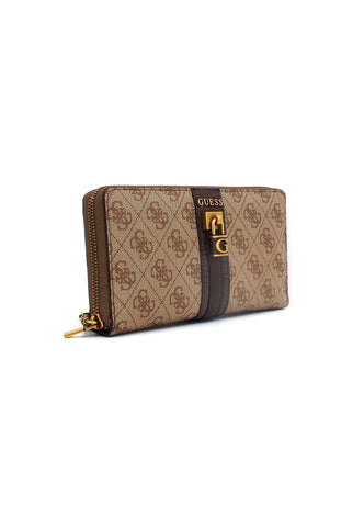 GUESS Ginevra SLG Portafoglio Donna Latte Logo SB867563 - Sandrini Calzature e Abbigliamento