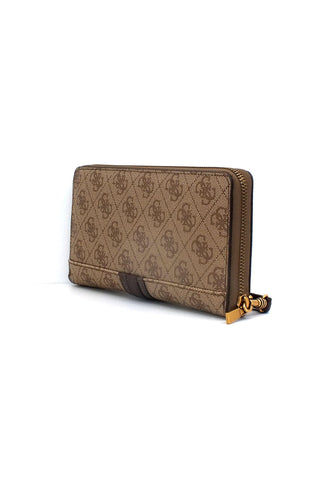 GUESS Ginevra SLG Portafoglio Donna Latte Logo SB867563 - Sandrini Calzature e Abbigliamento