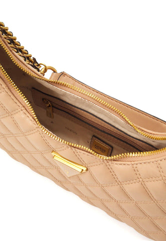 GUESS Giully Borsa Shoulder Beige QA874818 - Sandrini Calzature e Abbigliamento