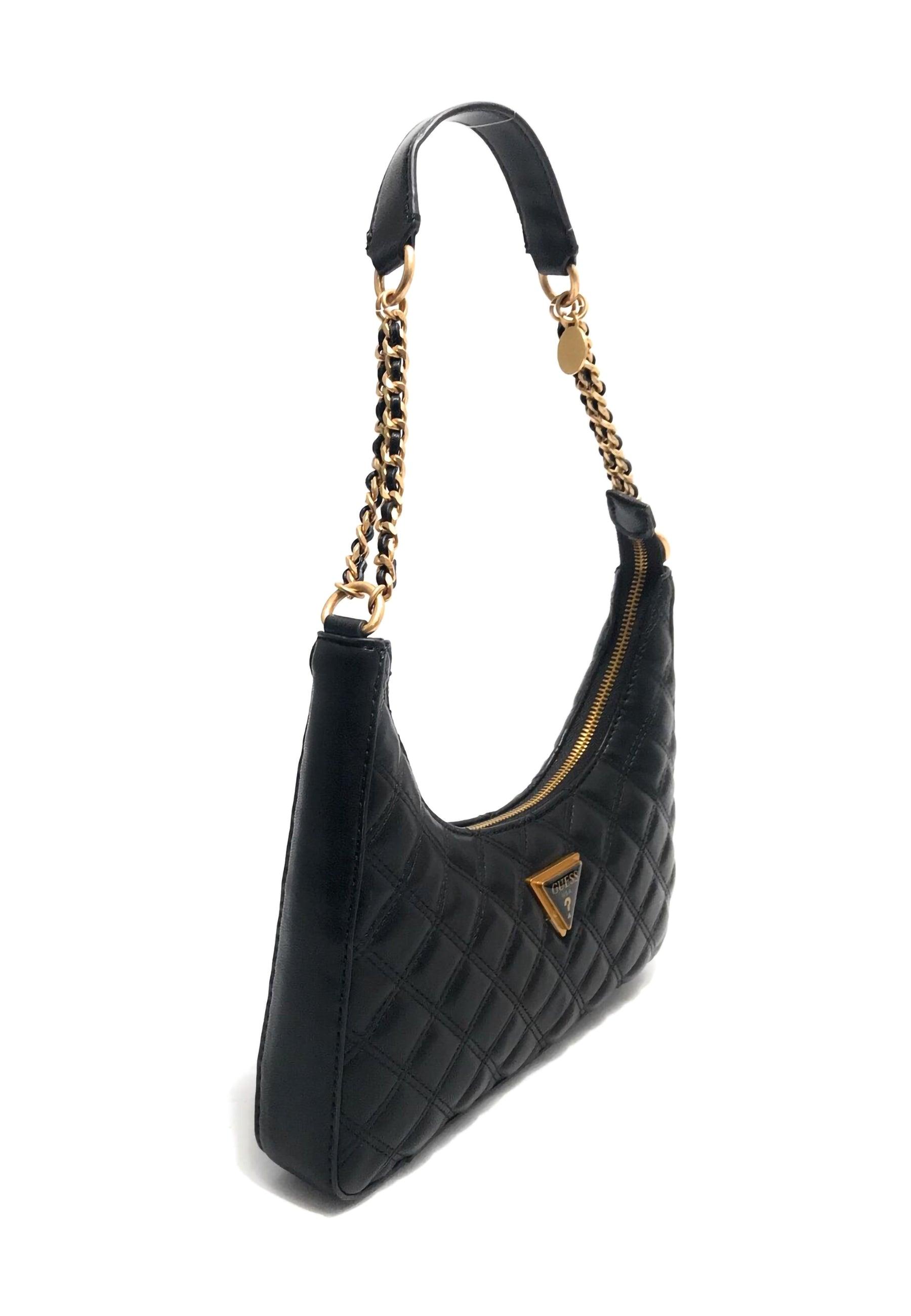 GUESS Giully Borsa Shoulder Black QA874818 - Sandrini Calzature e Abbigliamento