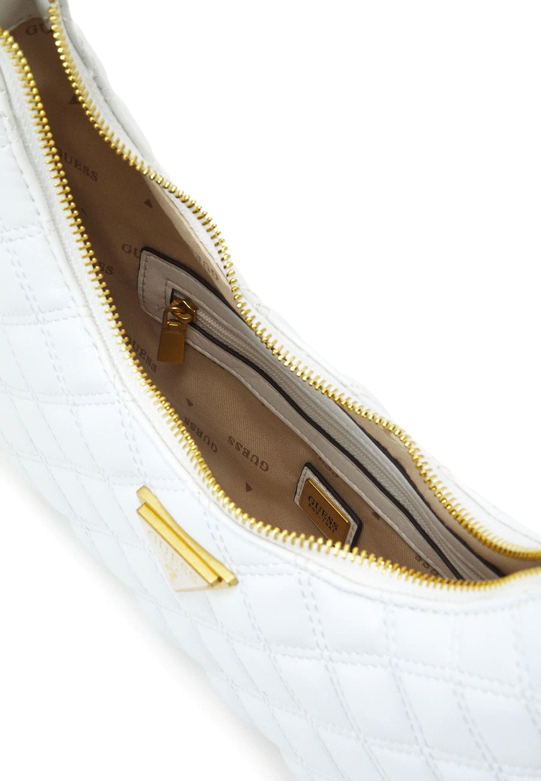 GUESS Giully Borsa Shoulder White QA874818 - Sandrini Calzature e Abbigliamento