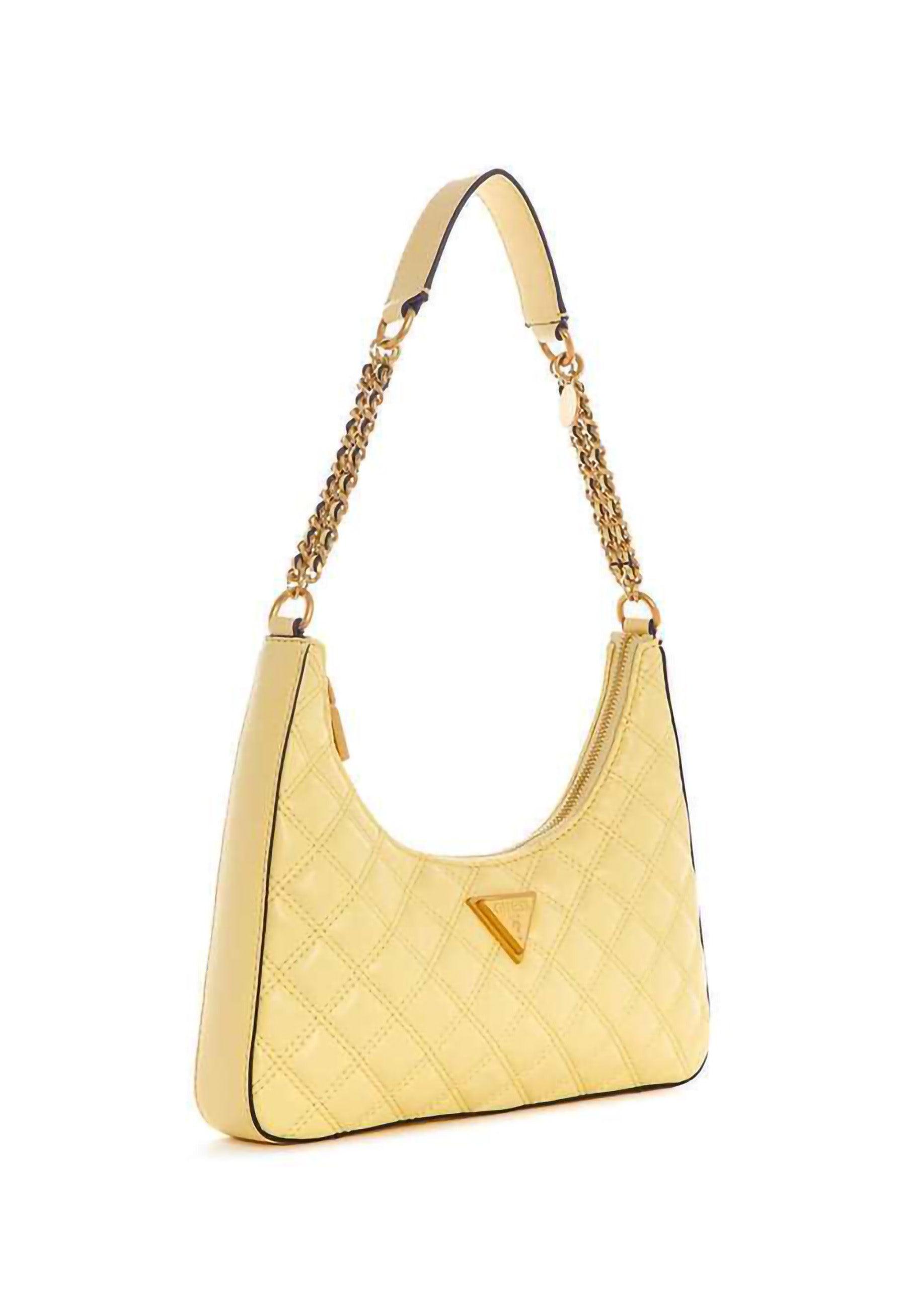 GUESS Giully Borsa Shoulder Yellow QA874818 - Sandrini Calzature e Abbigliamento