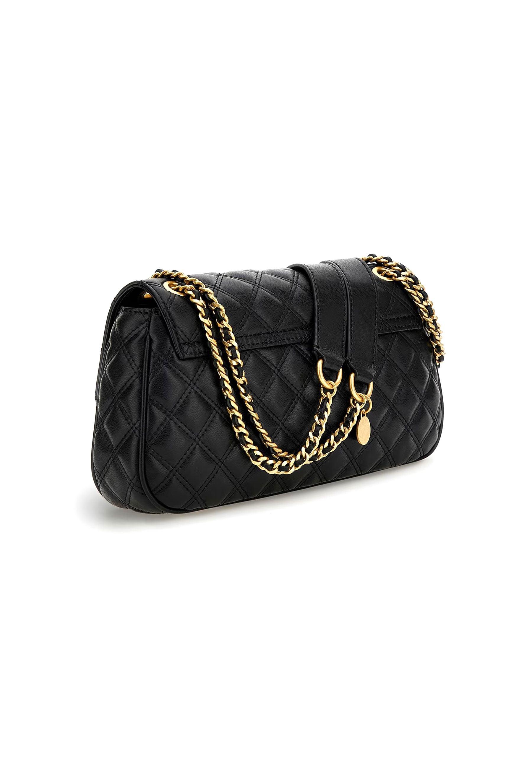 GUESS Giully Tracolla Crossbody Black QA874821 - Sandrini Calzature e Abbigliamento