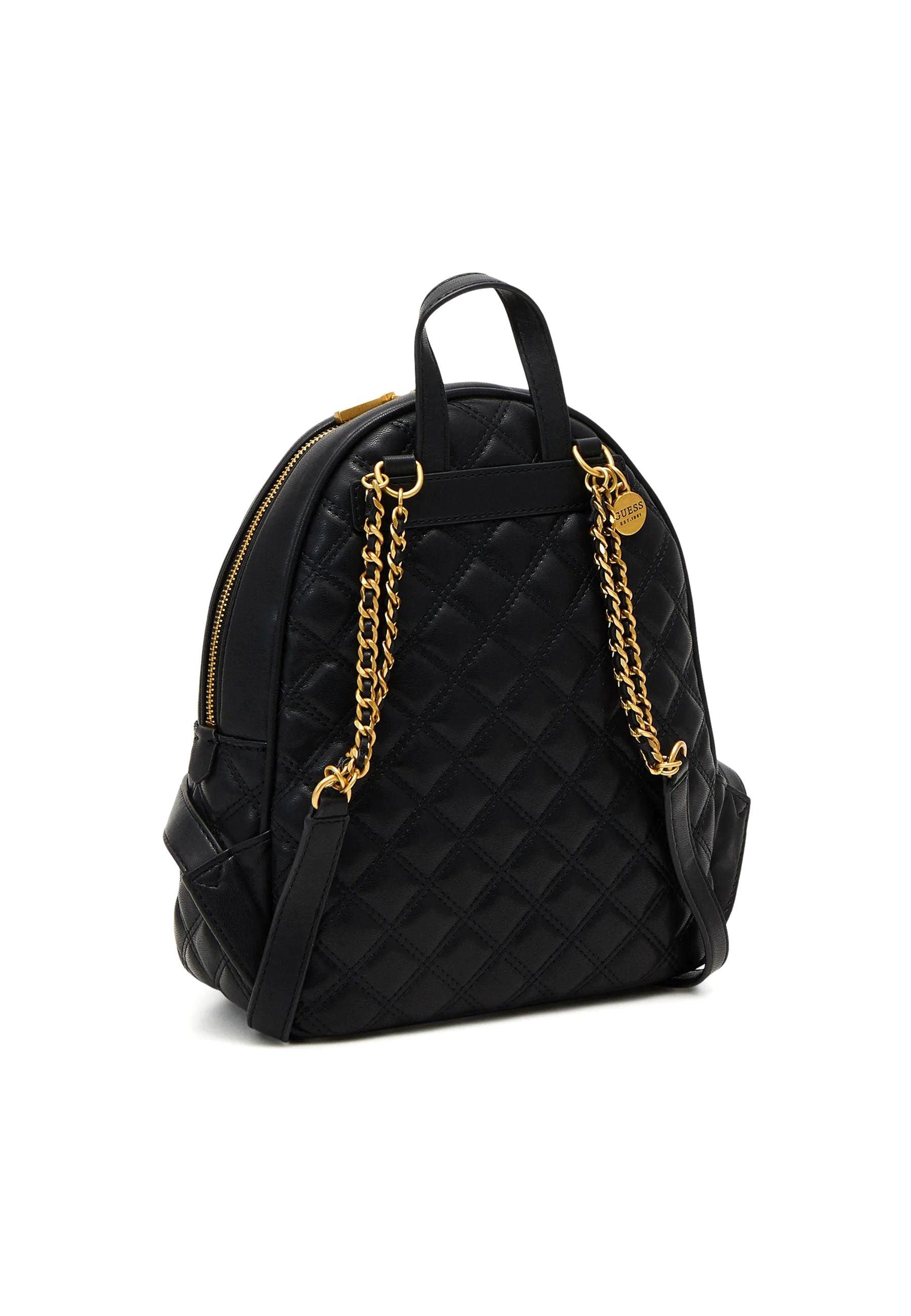 GUESS Giully Zaino Donna Black QA874832 - Sandrini Calzature e Abbigliamento