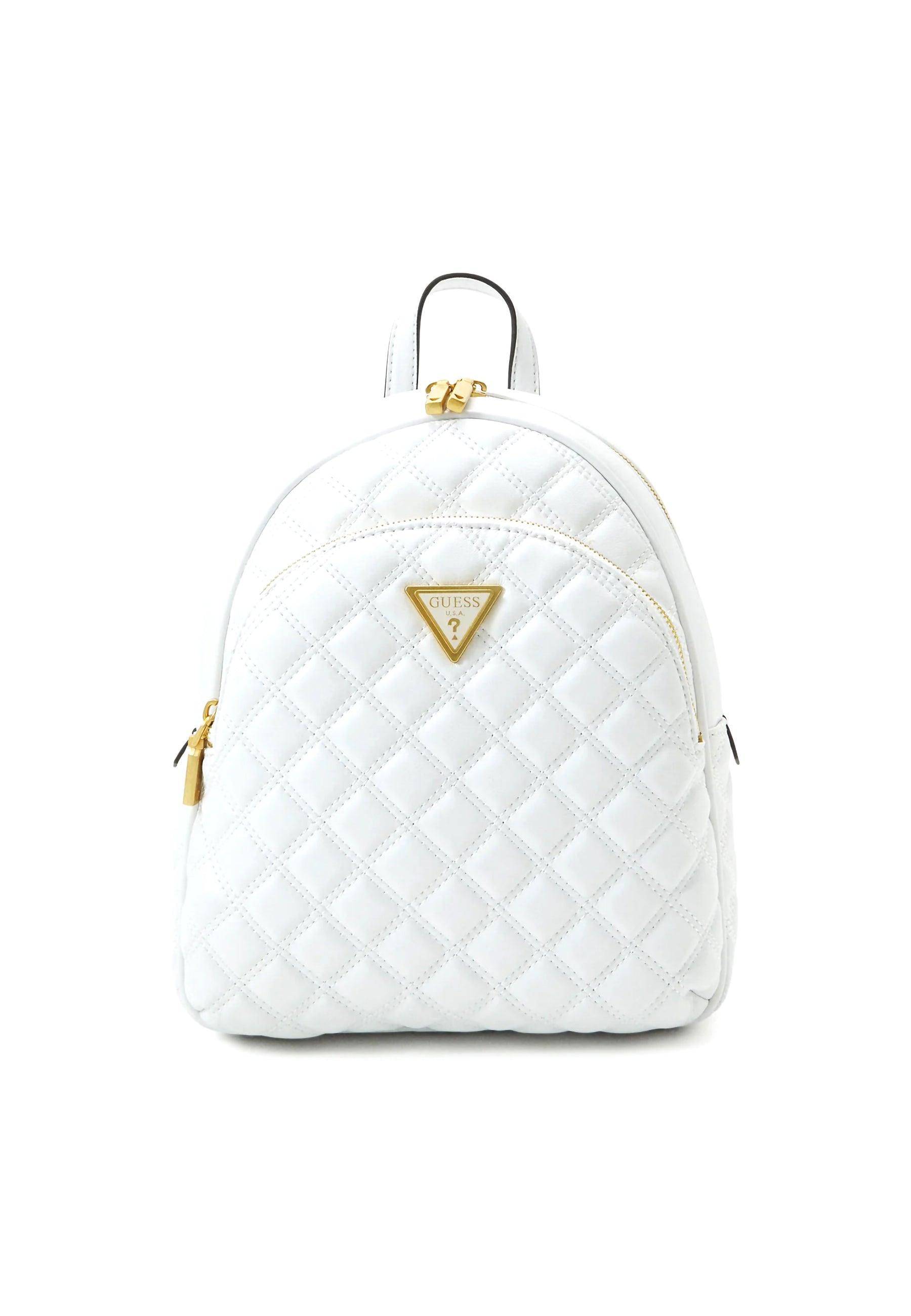 GUESS Giully Zaino Donna White QA874832 - Sandrini Calzature e Abbigliamento