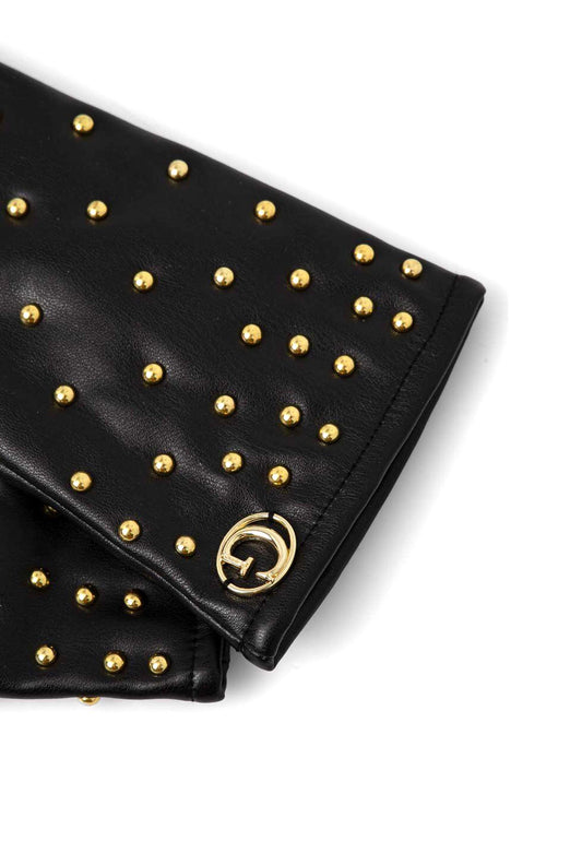 GUESS Guanti Borchie Donna Black AW9922POL02 - Sandrini Calzature e Abbigliamento