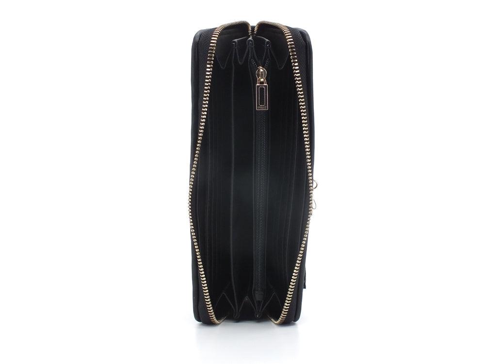 GUESS Hassie SLG Portafoglio Zip Around Black VG839746 - Sandrini Calzature e Abbigliamento