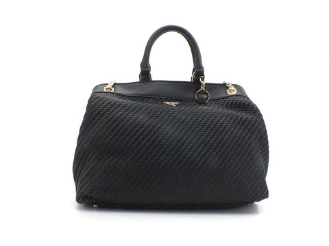 GUESS Hassie Tote Borsa Intreccio Black VG839723 - Sandrini Calzature e Abbigliamento
