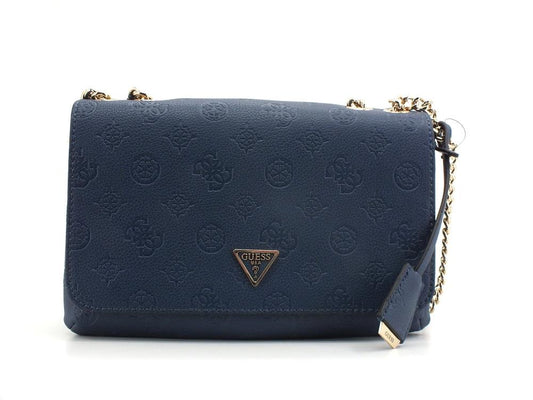 GUESS Helania Crossbody Flap Borsa Loghi Navy PG840321 - Sandrini Calzature e Abbigliamento