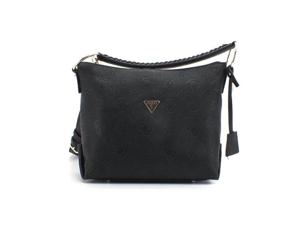 GUESS Helania Hobo Borsa Loghi Black PG840302 - Sandrini Calzature e Abbigliamento