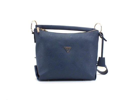 GUESS Helania Hobo Borsa Loghi Navy PG840302 - Sandrini Calzature e Abbigliamento