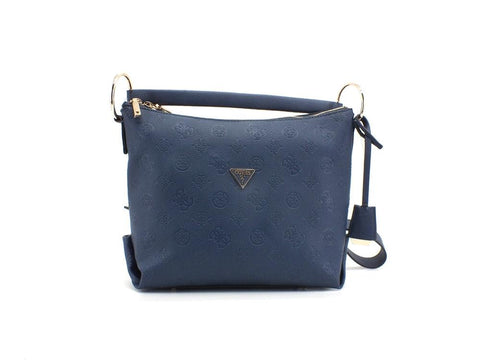 GUESS Helania Hobo Borsa Loghi Navy PG840302 - Sandrini Calzature e Abbigliamento