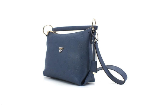 GUESS Helania Hobo Borsa Loghi Navy PG840302 - Sandrini Calzature e Abbigliamento