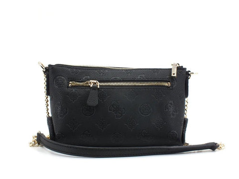 GUESS Helania Mini Crossbody Loghi Borsa Tracolla Black PG840372 - Sandrini Calzature e Abbigliamento