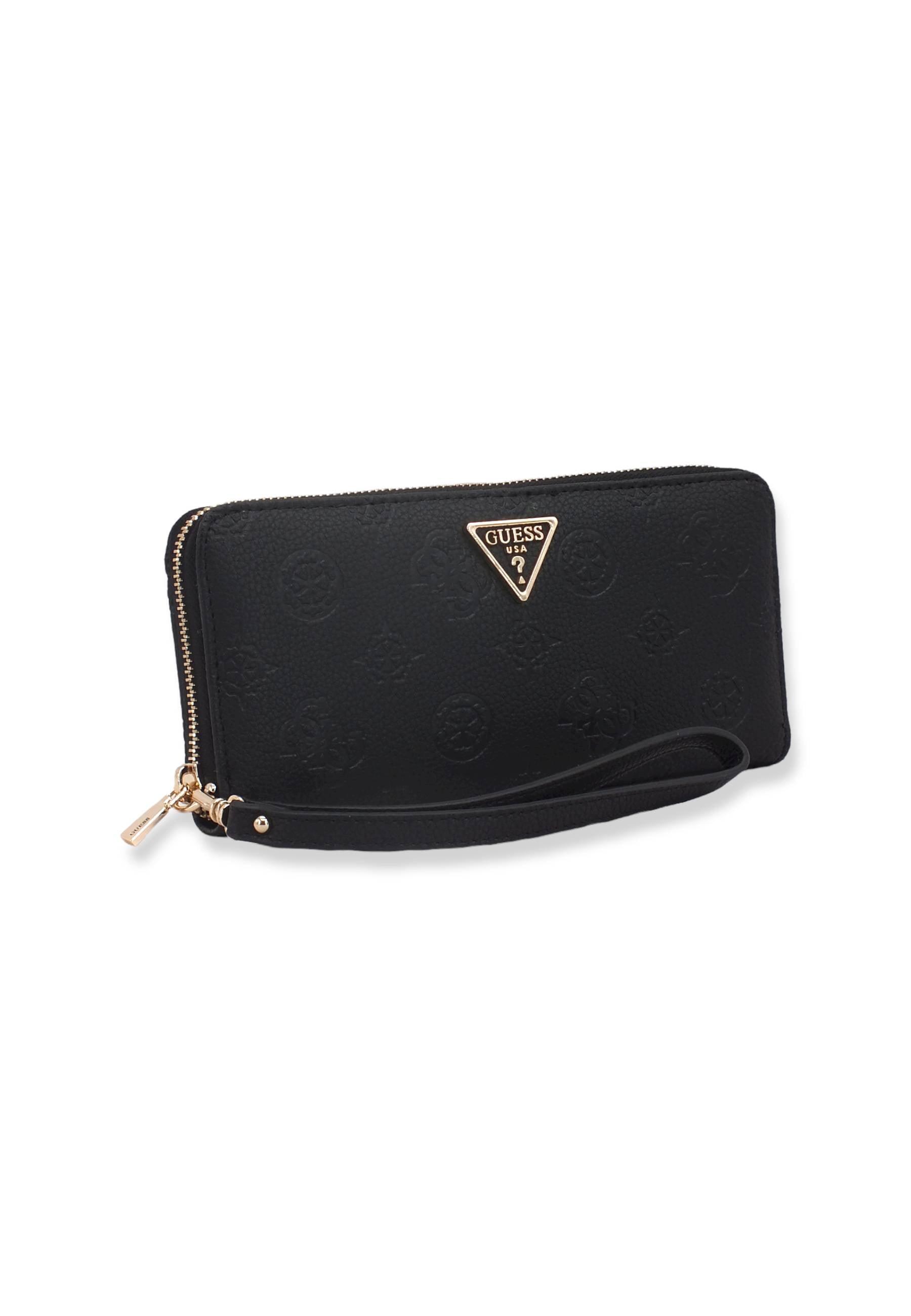 GUESS Helania Slg Lauren Portafoglio Large Donna Black PG840346 - Sandrini Calzature e Abbigliamento