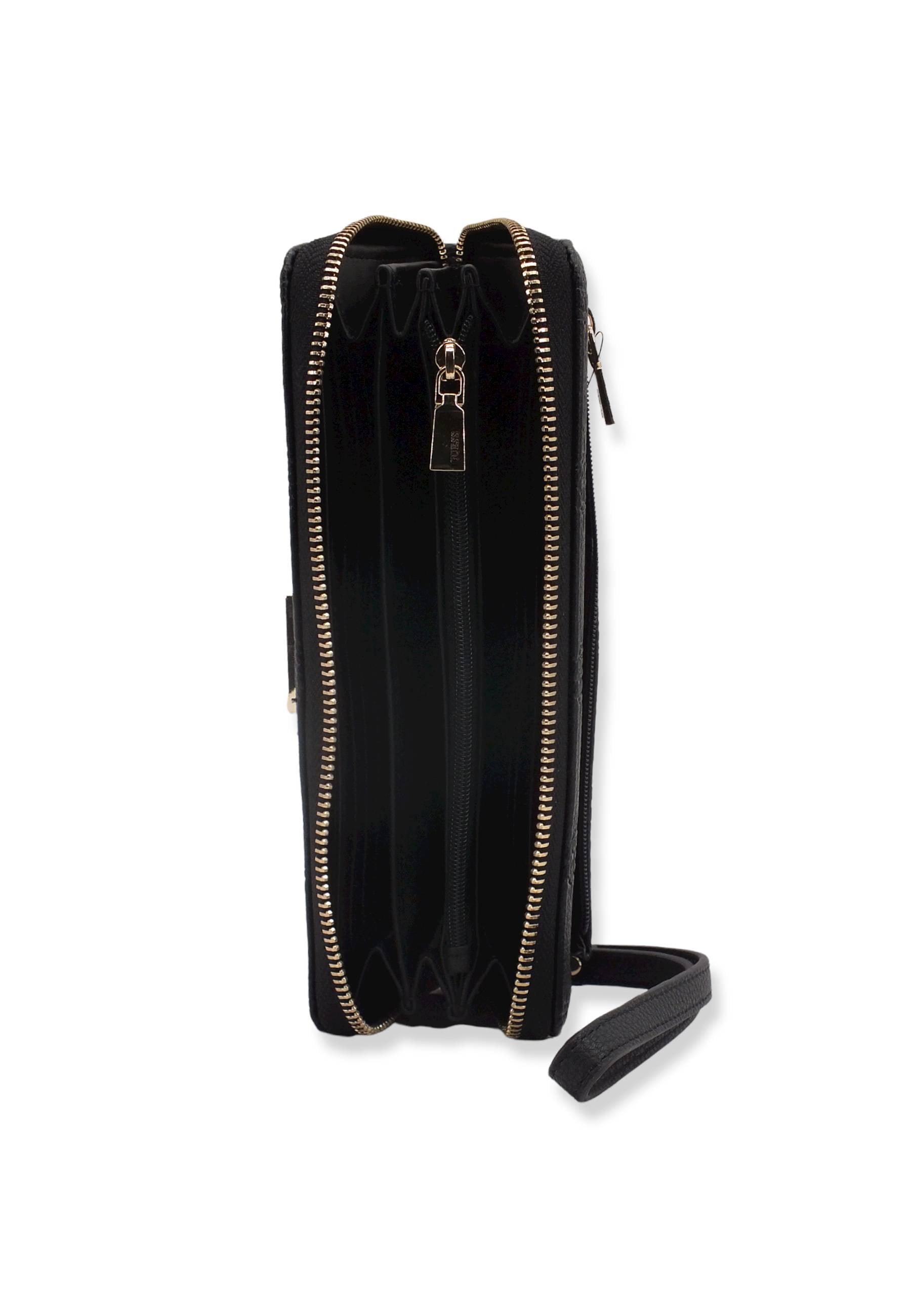 GUESS Helania Slg Lauren Portafoglio Large Donna Black PG840346 - Sandrini Calzature e Abbigliamento