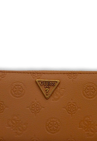 GUESS Helania Slg Lauren Portafoglio Large Donna Marrone Caramel PB840346 - Sandrini Calzature e Abbigliamento