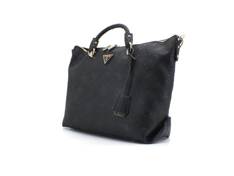 GUESS Helania Soho Satchel Borsa Loghi Black PG840306 - Sandrini Calzature e Abbigliamento
