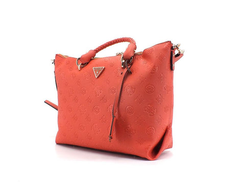 GUESS Helania Soho Satchel Borsa Loghi Papaya PG840306 - Sandrini Calzature e Abbigliamento