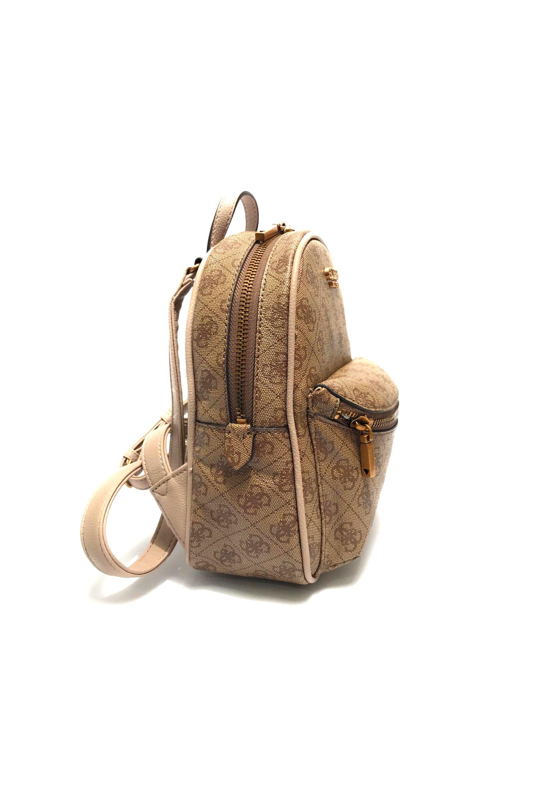 GUESS House Party Zaino Donna Latte Logo SB868632 - Sandrini Calzature e Abbigliamento