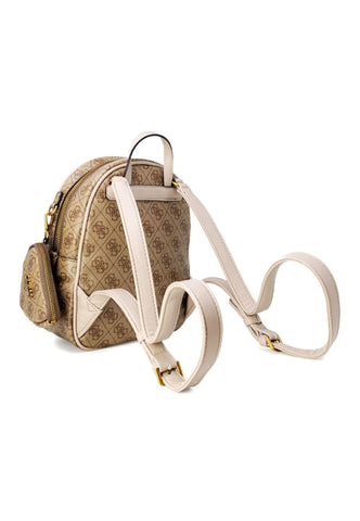 GUESS House Party Zaino Donna Latte Logo SB868632 - Sandrini Calzature e Abbigliamento