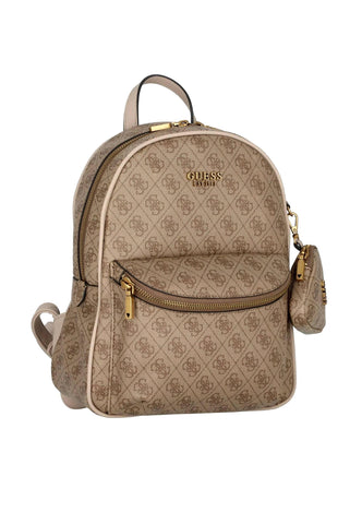 GUESS House Party Zaino Donna Latte Logo SB868633 - Sandrini Calzature e Abbigliamento