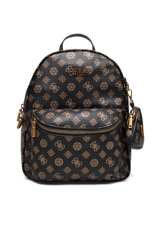 GUESS House Party Zaino Donna Mocha Logo PB868633 - Sandrini Calzature e Abbigliamento