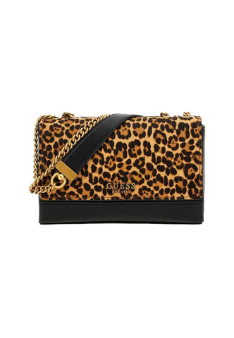 GUESS Iseline Tracolla Crossbody Fantasia Leopard LH896021 - Sandrini Calzature e Abbigliamento