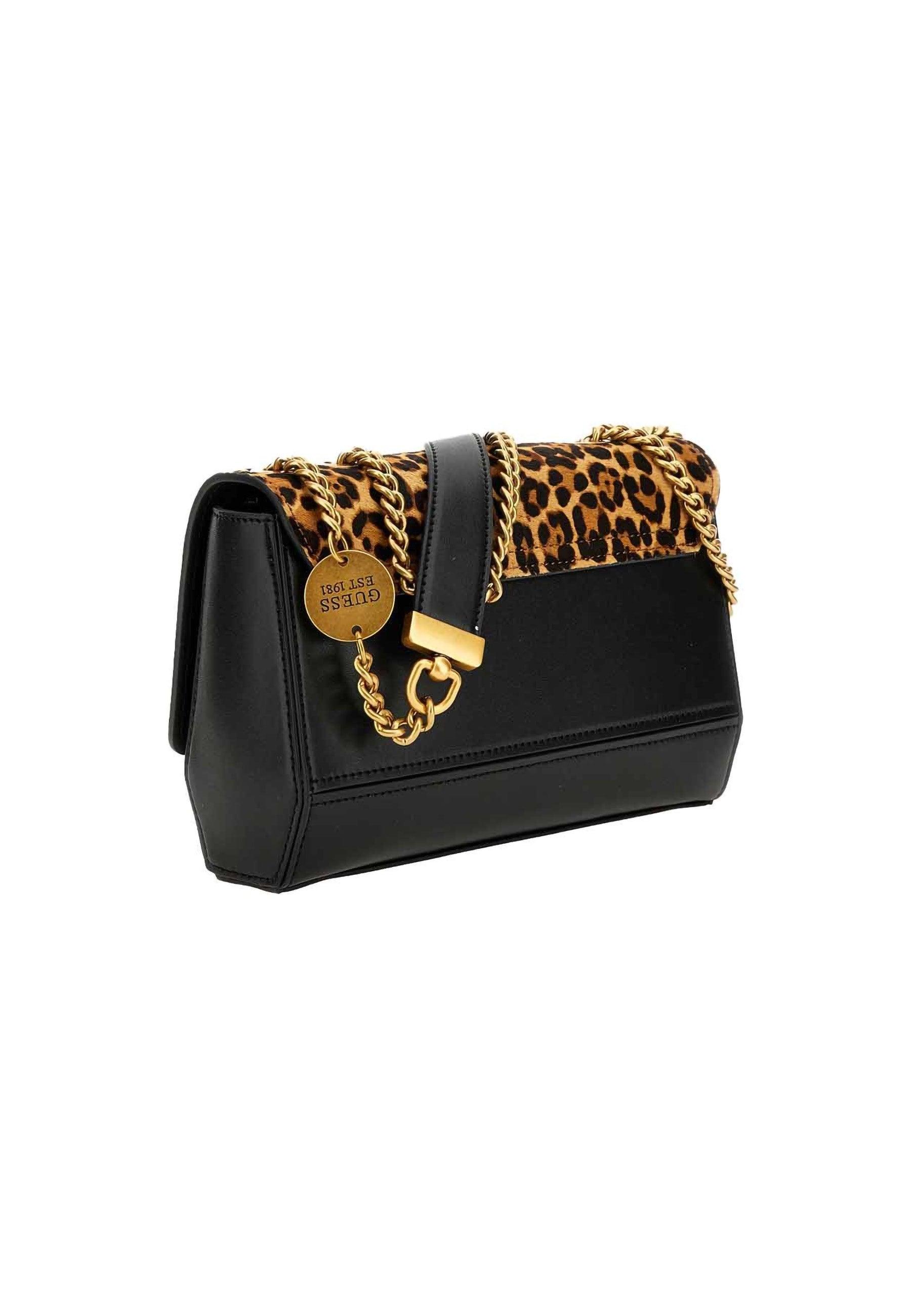 GUESS Iseline Tracolla Crossbody Fantasia Leopard LH896021 - Sandrini Calzature e Abbigliamento