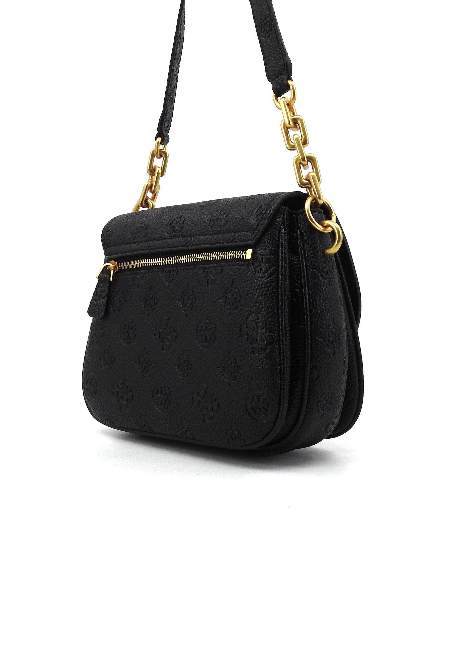 GUESS Izzy Peony Borsa Tracolla Donna Black Logo PD920920 - Sandrini Calzature e Abbigliamento