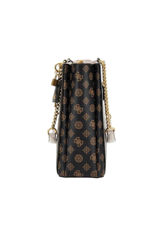 GUESS James Borsa Girlfriend Carryall Mocha Logo PA897023 - Sandrini Calzature e Abbigliamento