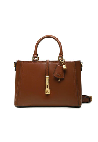 GUESS James Borsa Girlfriend Satchel Cognac VA877306 - Sandrini Calzature e Abbigliamento