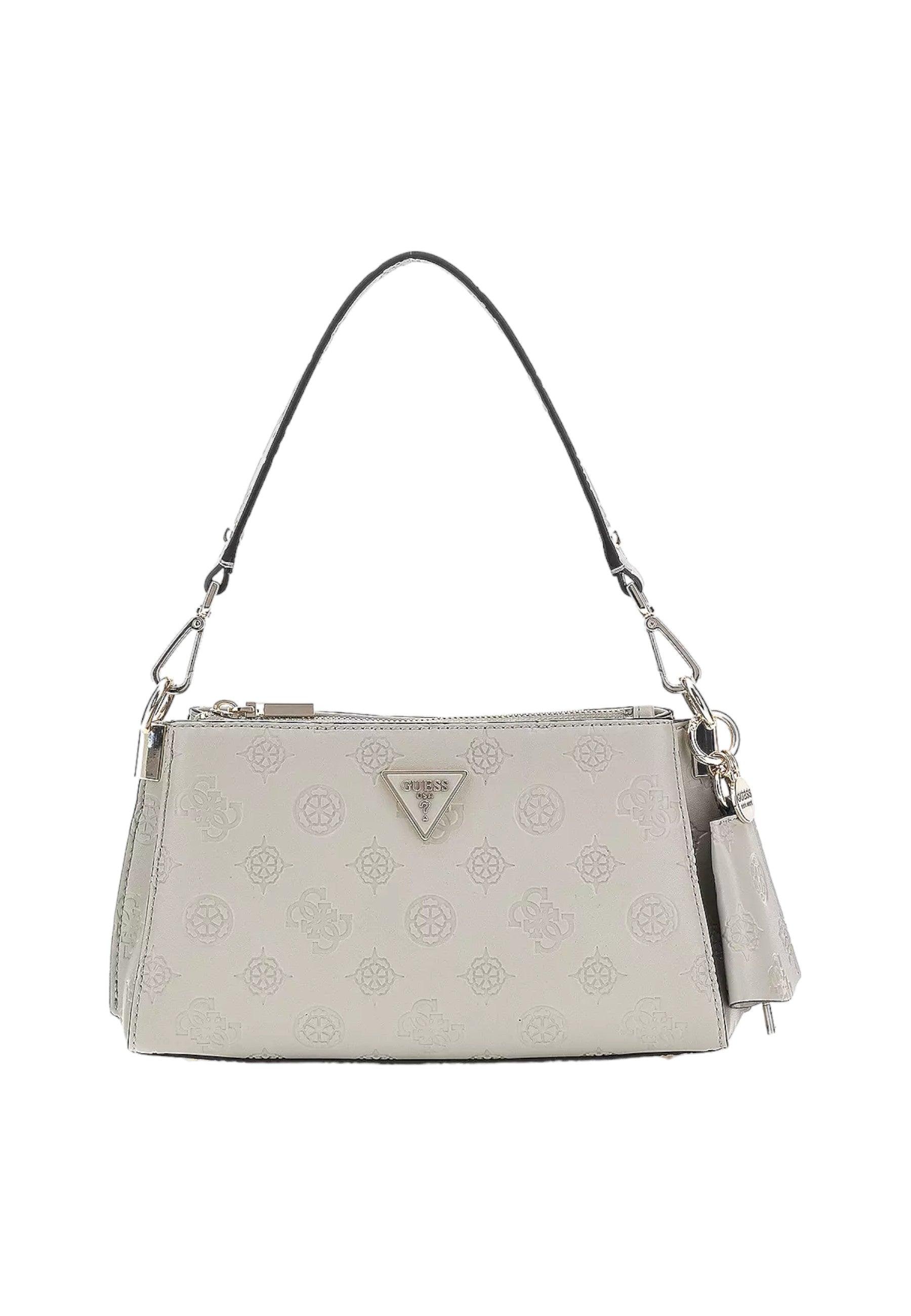 GUESS Jena Borsa Girlfriend Donna Taupe Logo PG922018 - Sandrini Calzature e Abbigliamento