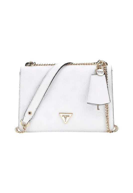 GUESS Jena Borsa Tracolla White Logo PG922021 - Sandrini Calzature e Abbigliamento
