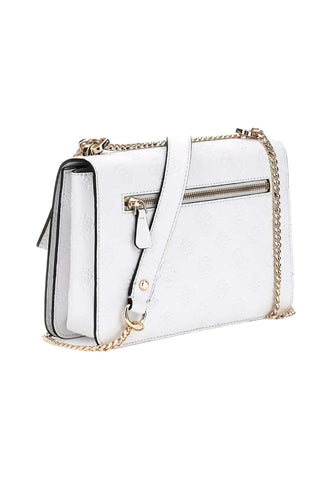 GUESS Jena Borsa Tracolla White Logo PG922021 - Sandrini Calzature e Abbigliamento